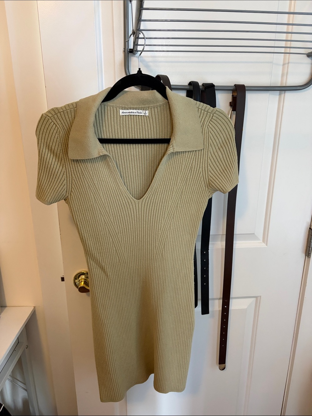 Abercrombie & Fitch Sage Polo Mini Dress